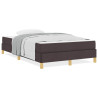 Cama tipo Box Spring Marrón 120 x 200 cm 4