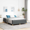 Cama Box Taupe. Marrom 140 x 190 cm 1