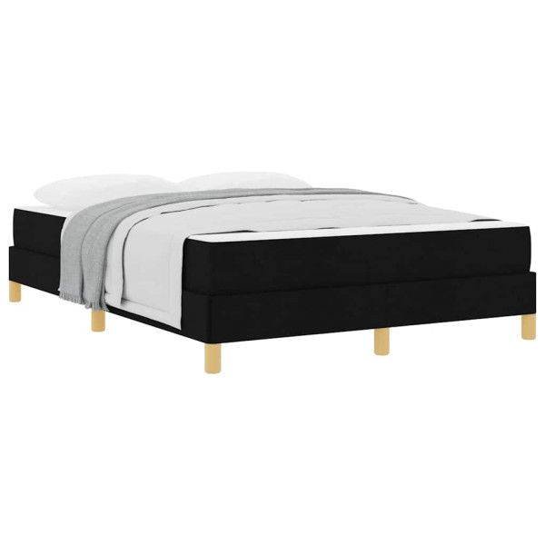 Cama tipo Box Spring Negro. Marrón 140 x 200 cm M 3