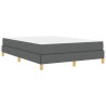 Cama Box Taupe. Marrom 160 x 200 cm 2