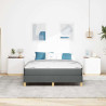Cama Box Taupe. Marrom 160 x 200 cm 5