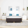 Cama tipo Box Spring Marrón 160 x 200 cm 5