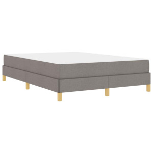 Cama tipo Box Spring Taupe. Marrón 160 x 200 cm H