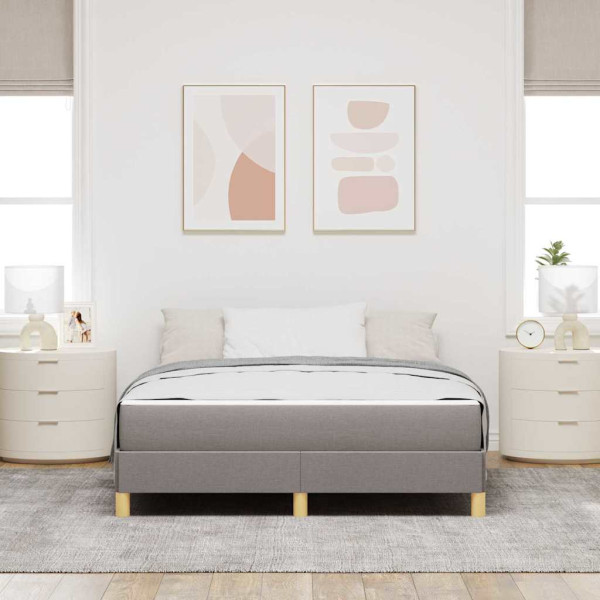 Cama Box Taupe. Marrom 160 x 200 cm M 5