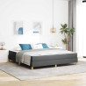 Cama tipo Box Spring Taupe. Marrón 180 x 200 cm 1