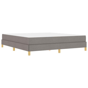 Cama tipo Box Spring Taupe. Marrón 180 x 200 cm H