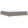 Cama Box Taupe. Marrom 180 x 200 cm 2