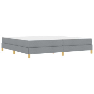 Cama Box Taupe. Marrom 200 x 200 cm H