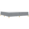 Cama Box Taupe. Marrom 200 x 200 cm 2