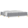 Cama tipo Box Spring Taupe. Marrón 200 x 200 cm 4