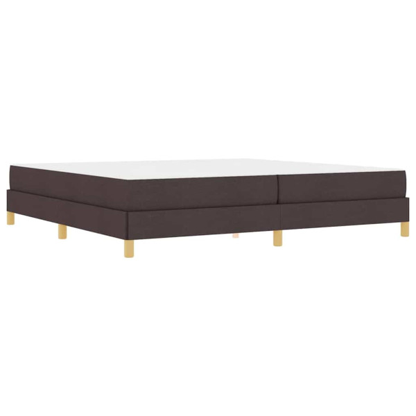 Cama tipo Box Spring Marrón 200 x 200 cm M 2