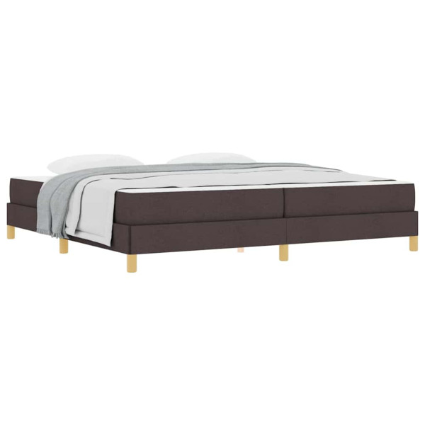 Cama tipo Box Spring Marrón 200 x 200 cm M 3