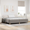 Cama Box Taupe. Marrom 200 x 200 cm 1