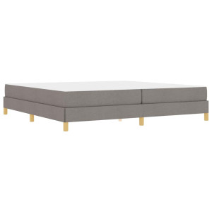 Cama Box Taupe. Marrom 200 x 200 cm H