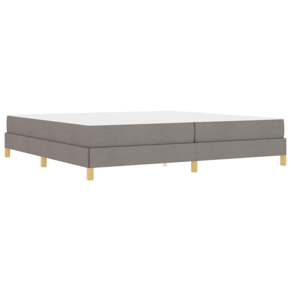 Cama Box Taupe. Marrom 200 x 200 cm M 2