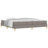 Cama Box Taupe. Marrom 200 x 200 cm 3