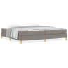 Cama Box Taupe. Marrom 200 x 200 cm 4