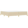 Cama Box Creme. Marrom 200 x 200 cm 2