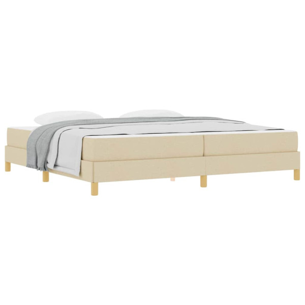 Cama Box Creme. Marrom 200 x 200 cm M 3