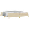 Cama Box Creme. Marrom 200 x 200 cm 3