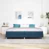 Cama tipo Box Spring Taupe. Marrón 200 x 200 cm 5