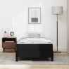 Cama Otro Negro 90 x 190 cm Cuero sintético 5
