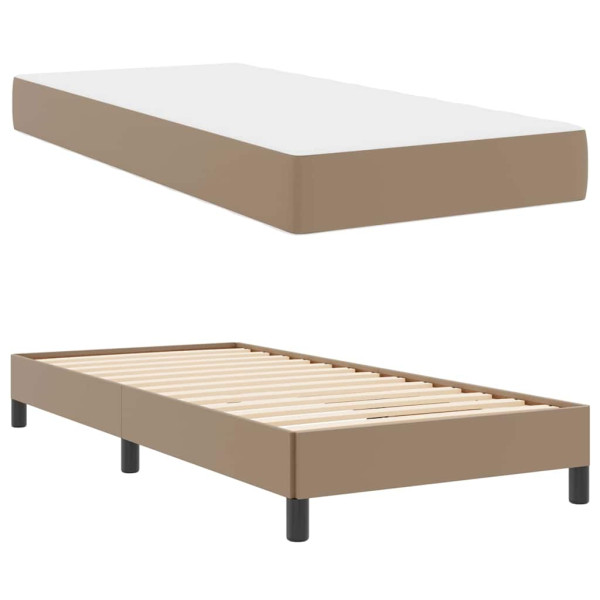 Cama Outros Cappuccino 90 x 190 cm Couro sintético M 5