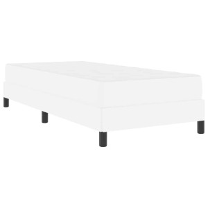 Cama Outros Branco Puro 90 x 200 cm Couro sintético H