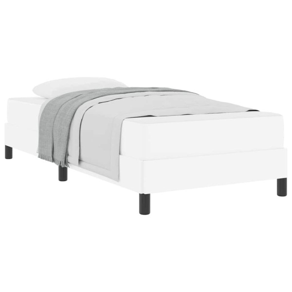 Cama Outros Branco Puro 90 x 200 cm Couro sintético M 3