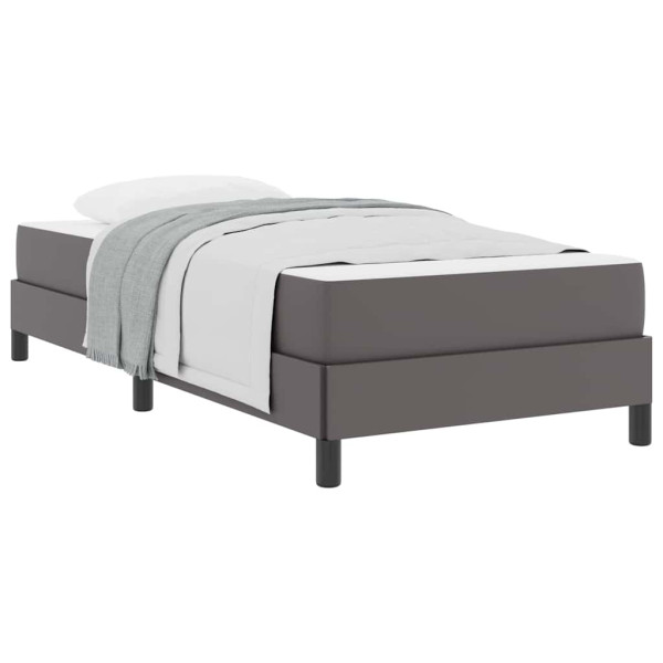 Cama Outros Cinzeto 90 x 200 cm Couro sintético M 3