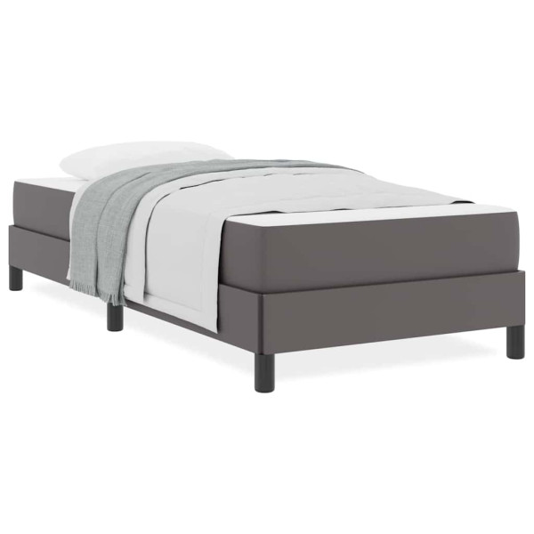 Cama Outros Cinzeto 90 x 200 cm Couro sintético M 4