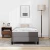 Cama Outros Cinzeto 90 x 200 cm Couro sintético 5
