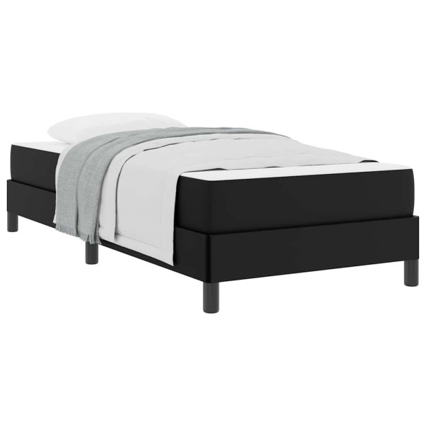 Cama Outros Preto 100 x 200 cm Couro sintético M 3