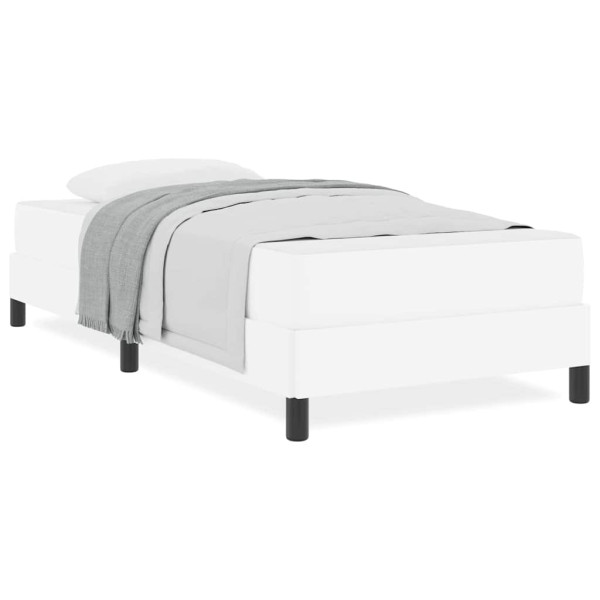 Cama Otro Blanco puro 100 x 200 cm Cuero sintético M 4