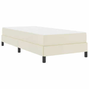 Cama Outros Creme 100 x 200 cm Couro sintético H