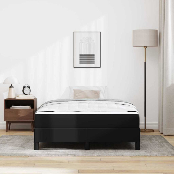 Cama Otro Negro 120 x 200 cm Cuero sintético M 5
