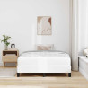 Cama Outros Branco Puro 120 x 200 cm Couro sintético 5