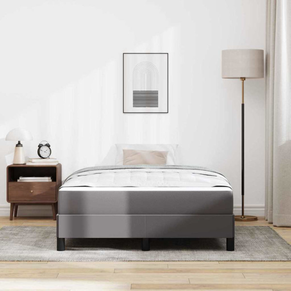 Cama Outros Cinzeto 120 x 200 cm Couro sintético M 5