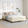 Cama Otro Crema 140 x 190 cm Cuero sintético 1