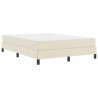 Cama Otro Crema 140 x 190 cm Cuero sintético 2