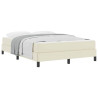 Cama Otro Crema 140 x 190 cm Cuero sintético 3