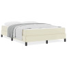 Cama Outros Creme 140 x 190 cm Couro sintético 4