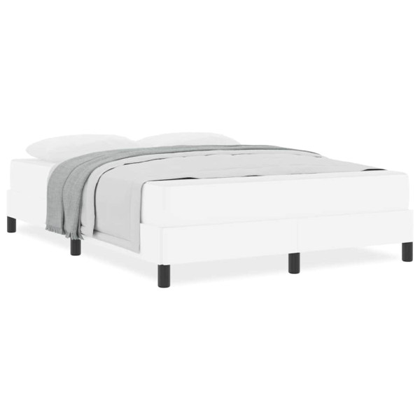 Cama Otro Blanco puro 140 x 200 cm Cuero sintético M 4
