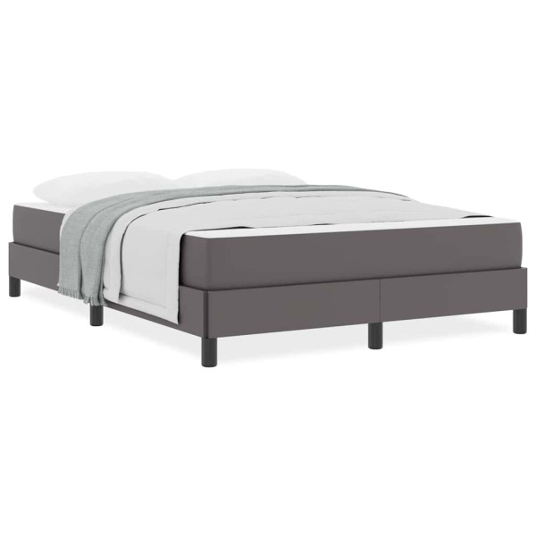 Cama Outros Cinzeto 160 x 200 cm Couro sintético M 4