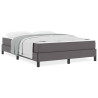 Cama Outros Cinzeto 160 x 200 cm Couro sintético 4