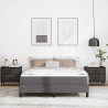 Cama Otro Gris 160 x 200 cm Cuero sintético 5