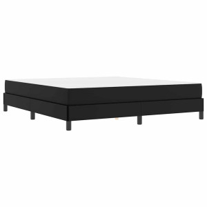 Cama Outros Preto 180 x 200 cm Couro sintético H