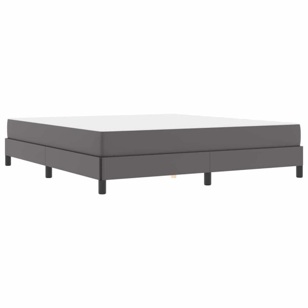 Cama Outros Cinzeto 180 x 200 cm Couro sintético M 2