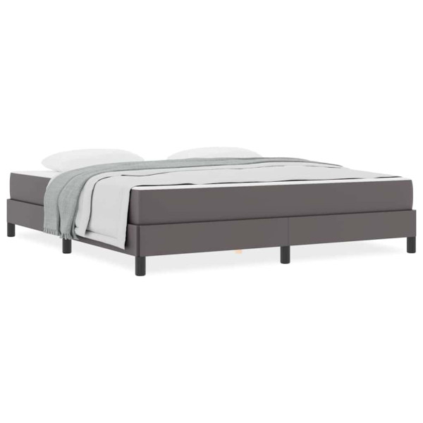 Cama Outros Cinzeto 180 x 200 cm Couro sintético M 4
