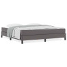 Cama Outros Cinzeto 180 x 200 cm Couro sintético 4